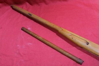 WWII RUSSIAN MOSIN NAGANT 91/30 RIFLE WOODEN STOCK WITH HAND GUARD & BUTT PLATE. 3