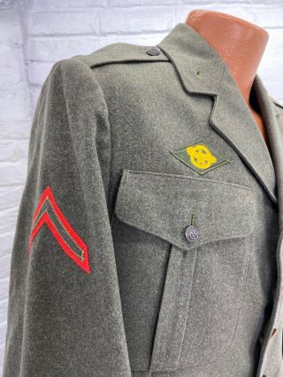 WWII US Marine Corps 6th Marine Division Enlisted Tunic 3