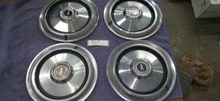Set Of 4 Vintage Oem 1975 - 1979 Plymouth Volare 14 " Hubcaps Wheel Covers H 388