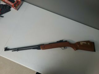 Vintage Wood Stock Pellet Pump Air Rifle Single Shot Chinese Made Vg