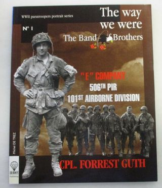 Ww2 D - Day Paratrooper Way We Were Book 1 505th Band Of Brothers Cpl Forrest Guth