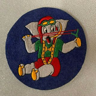 Wwii/ww2 Us Air Force Patch - 43rd Troop Carrier Squadron - Disney Usaf