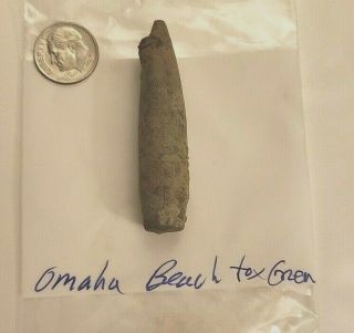 Ww2 Us.  50 Relic From Fox Green Sector Omaha Beach D - Day