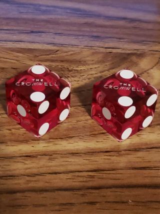 The Cromwell Las Vegas W Matching S Dice Purple With White Logo