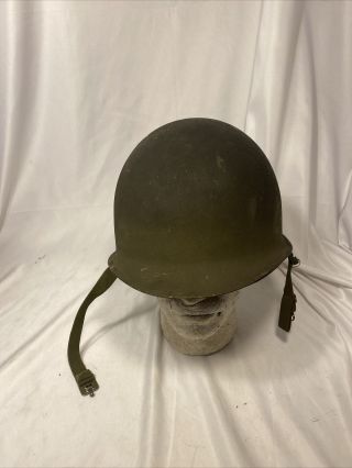 Us Korean War M1 Helmet Sb Rs With Liner (vb386