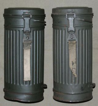 German Wehrmacht Gas Mask Canister