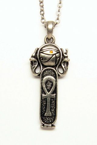 Egyptian Ankh Key Of Life Necklace Pendant.  Ancient Egypt Fashion Jewelry J380