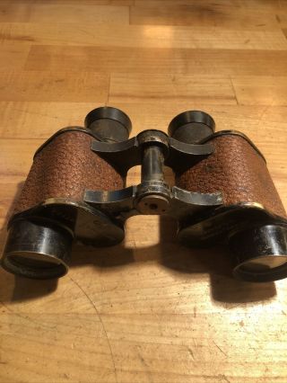 Vintage Bausch And Lomb Signal Corps Us Army Binoculars,  Serial Ee 97154