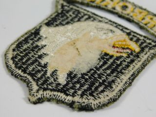 Ww2 101st Airborne " Screaming Eagles " Patch