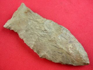 Indian Artifact 3 1/4 Inch Tennessee Beaver Lake Point Indian Arrowheads