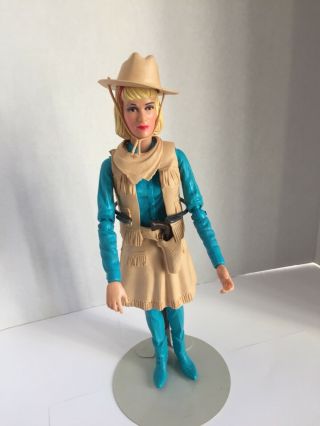 Vintage Louis Marx Co Jane West Action Figure Doll 1965 Collectible
