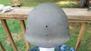 Wwii/korean War Us M1 Helmet Liner Double Stamped Westinghouse Capac