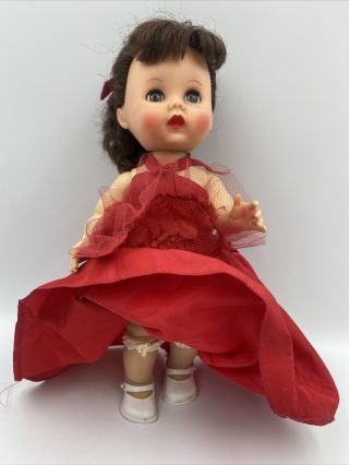 Vintage Arranbee R & B Doll Hard Plastic Brunette Walker - Littlest Angel 10 "