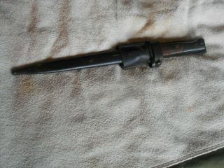 Yugoslavian Model 48 48a 24/47 K98 Mauser Rifle Bayonet W Scabbard & Frog