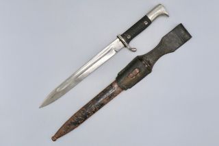 German Wwii Parade Bayonet Dagger Knife With Frog