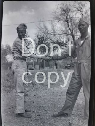 16 African American Wwii Unpublished Negative Photo As Discussed