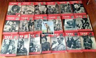 19 Yank The Army Down Under Weekly 1943 - 44,  1 Yanks & Aussies Magazines