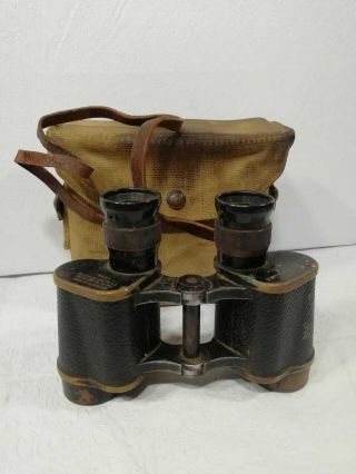 Taylor Hobson 1941 Wwii Binoculars Tin Shape With Case