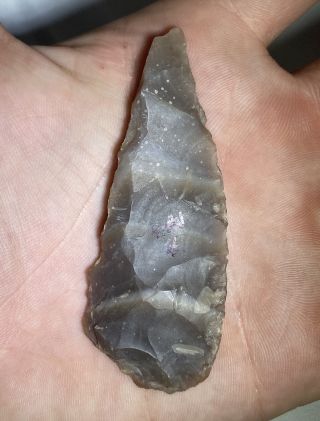 Authentic Texas Blade Arrowhead / Found In Texas / QCY753 2