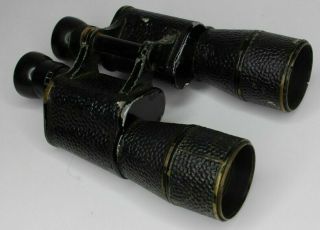 U.  S.  Navy Naval Gun Factory Annex 10 X 50 Binoculars Rochester Ny W/ Case Ww2