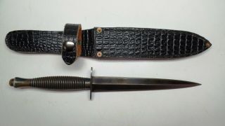 Sheffield England Wwii Commando Dagger,  Fairbairn Sykes