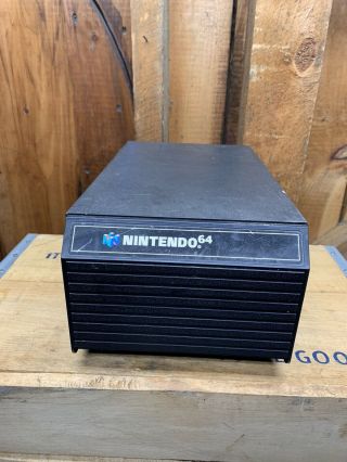 Vintage Nintendo 64 N64 12 Game Storage Organizer Cabinet Rare