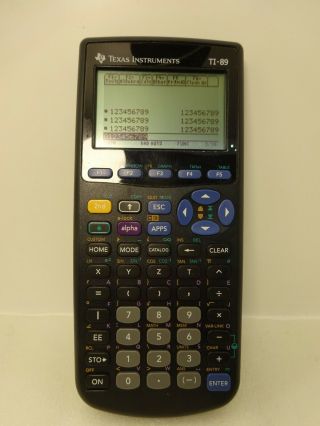 Vintage Texas Instruments TI - 89 Graphic Calculator 3