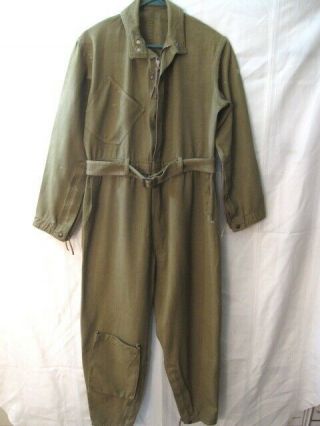 Wwii Era Usaaf Army Air Force Type A - 4 Summer Flying Suit Od Green - Size 36