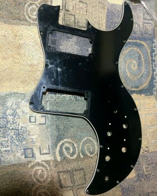 Black Vintage 1970s 1980s Peavey T - 60 Electric Guitar Pickguard,  Screws
