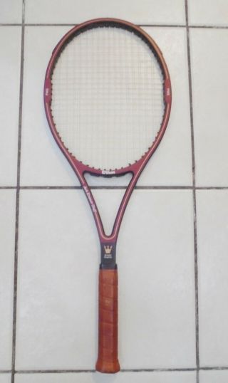 Vintage Wilson Jack Kramer Staff Midsize Tennis Racquet 