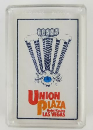 Vintage Deck Union Plaza Hotel Casino Las Vegas Mini Playing Cards
