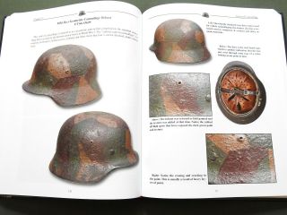 " Camouflage Helmets Of The Wehrmacht Vol.  1 " German Ww2 Stahlhelm Reference Book