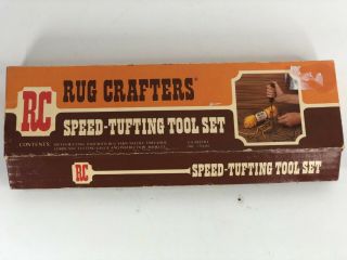 Vintage Rug Crafters Speed Tufting Tool From 1976