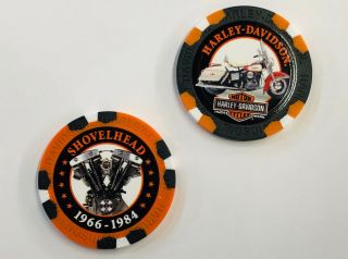 Harley - Davidson Limited Edition Poker Chips Series 6 Hd6706