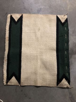 Vintage Native American? Indian? Saddle Blanket Rug Hand Woven Wool