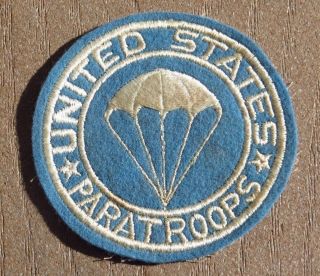 Ww2 Us Army Military Airborne Paratrooper Infantry Px Pocket Patch