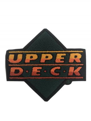 Vintage Upper Deck Baseball Cards Sports Large Embroidered Patch Nos