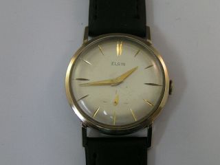 Vintage Elgin Watch 19 Jewels Cal 711 1950 