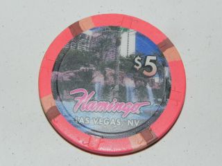FLAMINGO Hotel & Casino $5 Chip Las Vegas,  NV 2