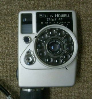Bell & Howell Dial 35 Camera,  Case & Instructions Vintage camera 3