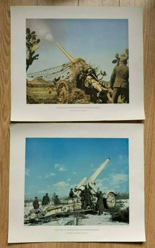 16 Wehrmacht Colour Prints