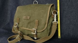 Vintage Military Shoulder Bag Glasses Protection Auer Army German goggles 2