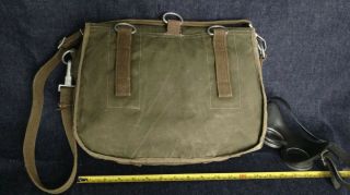 Vintage Military Shoulder Bag Glasses Protection Auer Army German goggles 3