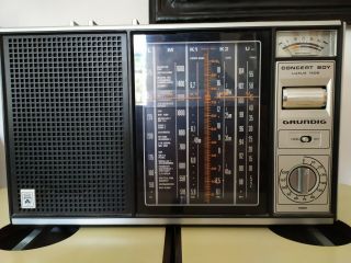Vintage Grundig Stereo Concert - Boy 1500 Transistor Radio,  For Parts/repair