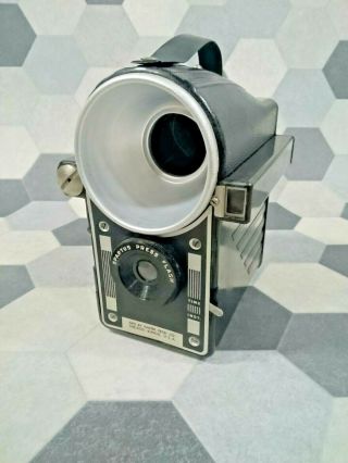 Vintage Spartus Press Flash - Flash 120 Film Box Camera Art Deco Bakelite