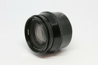 Vintage USSR lens Jupiter - 8 Black 50mm f2 M39 077278 3