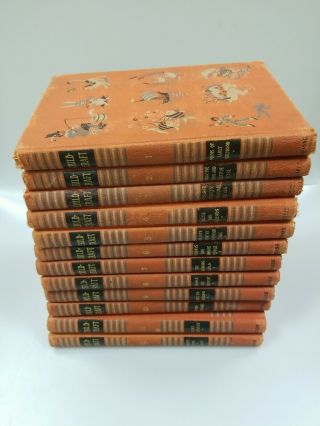 Childcraft Book Set 1939 - 1949 Vol 1 - 12 Vintage Story Books Music Science Art