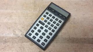 Hewlett Packard Hp 41c Calculator Old Vintage Computer W/ Quad Memory Module