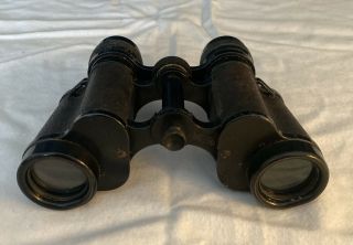 Vintage Carl Zeiss Jena Binoculars 8 X 30 Fair