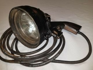 Ww2 Signal Light Us Navy 12 Volt Trigger For Mose Code Or Switch For Spotlight